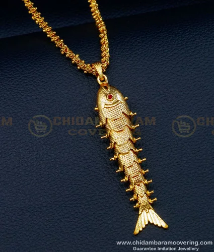 Fish dollar clearance gold design